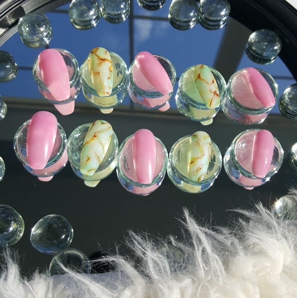 "Marble-Lene" Press-On Nails *Standard Sizes* - Picture 3 of 5